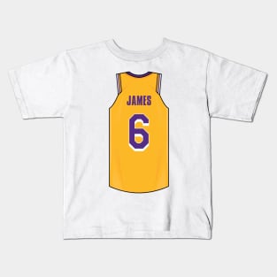 Lebron James Jersey Kids T-Shirt